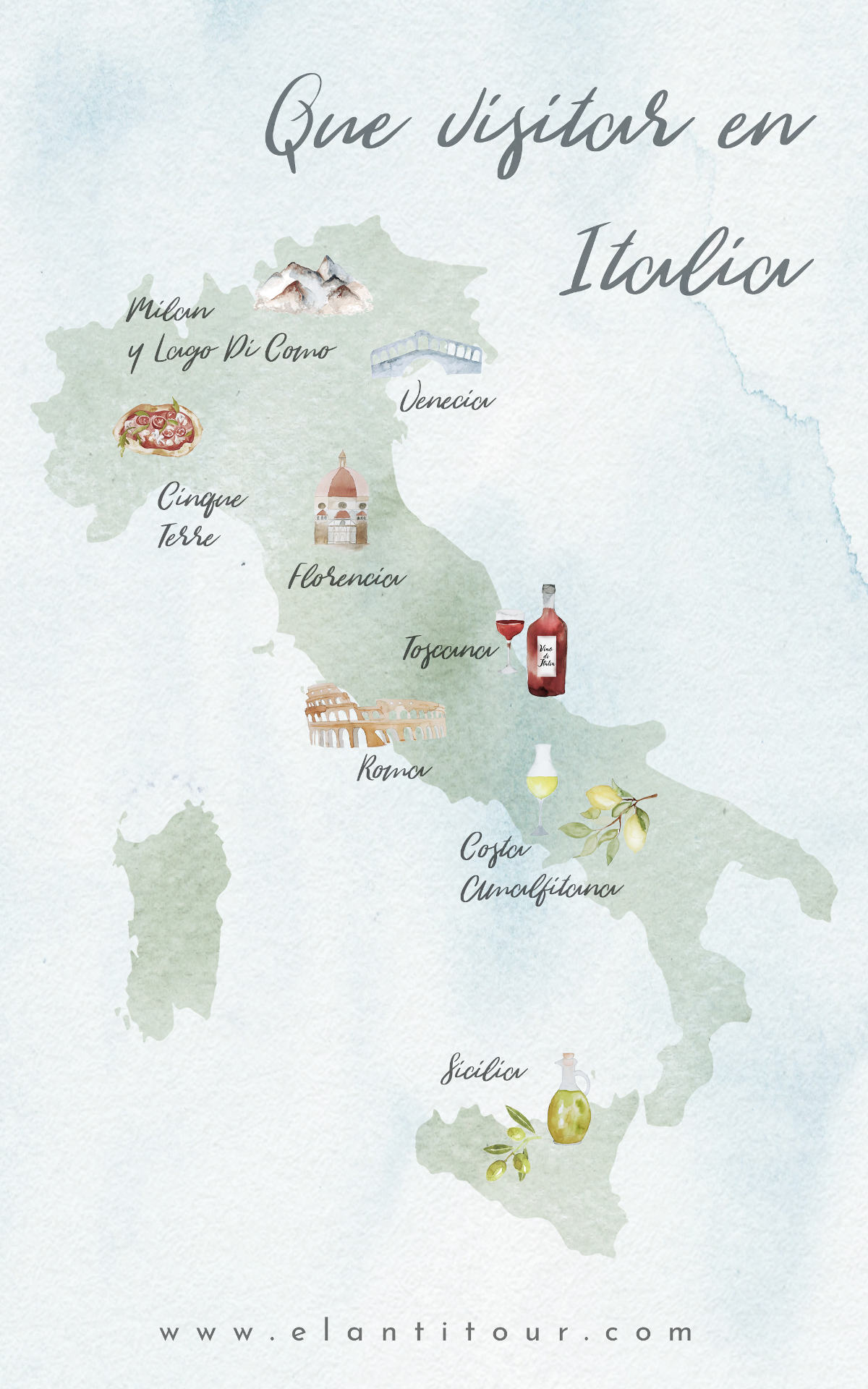 Qué visitar en Italia