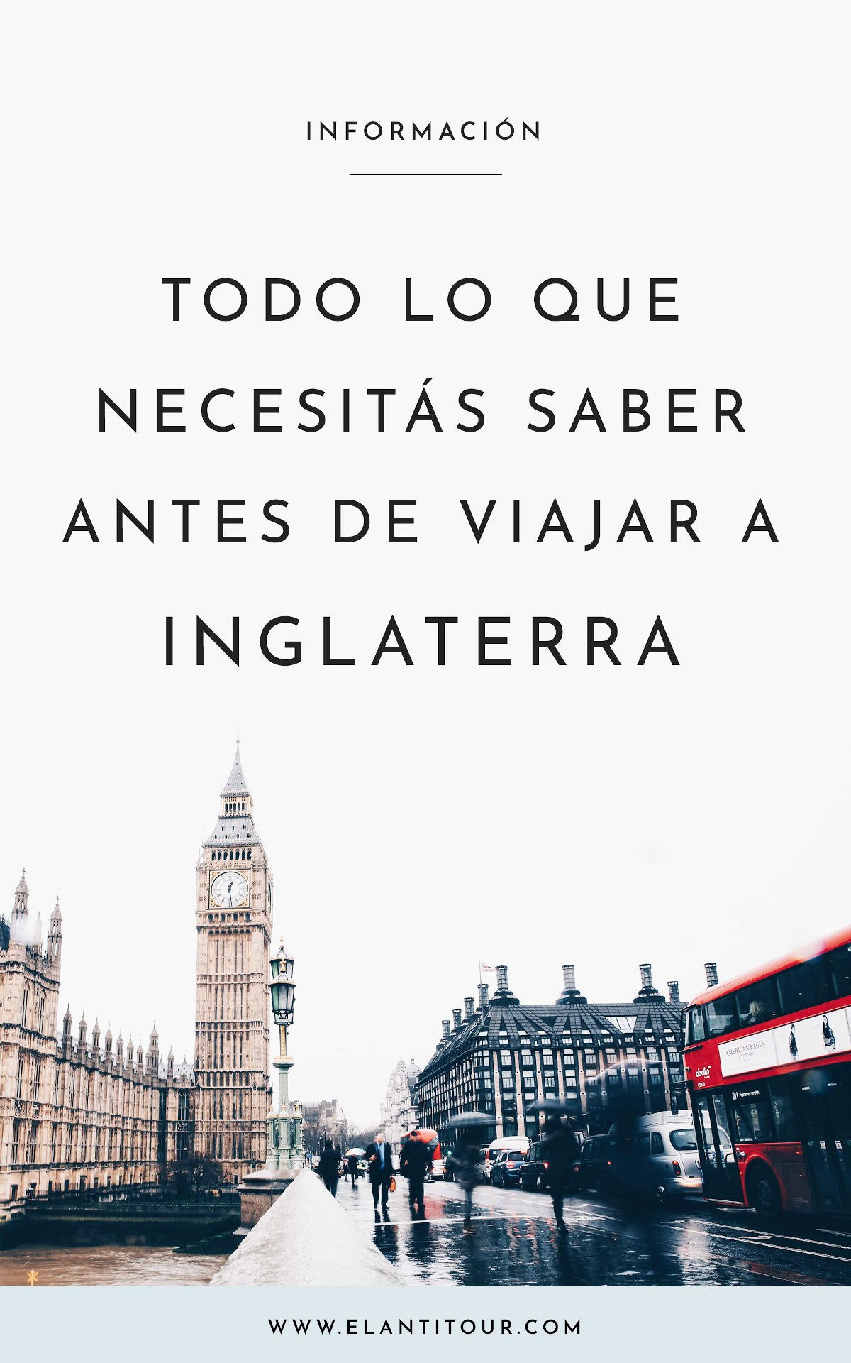 Viajar a Inglaterra