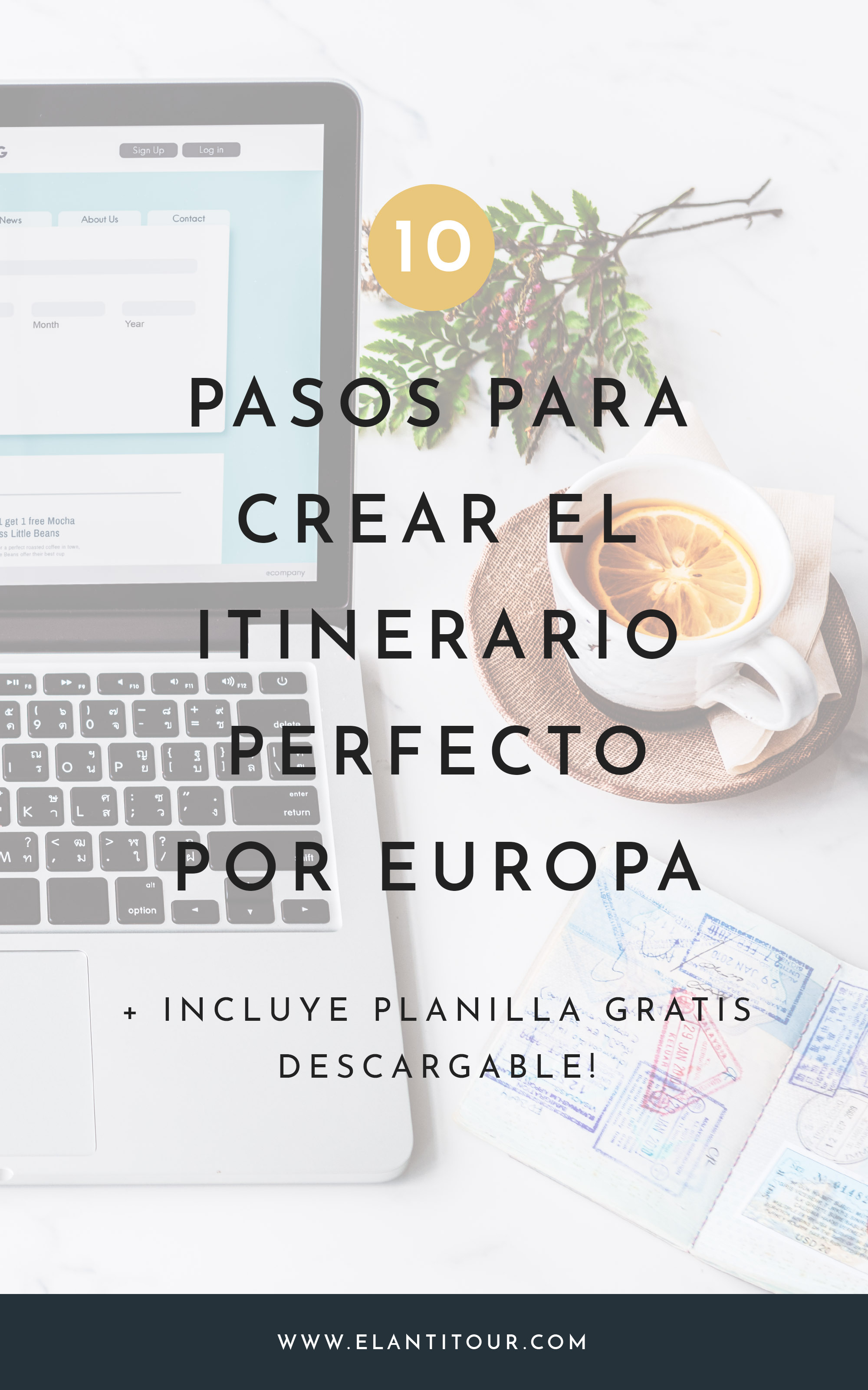 itinerario de viaje a europa