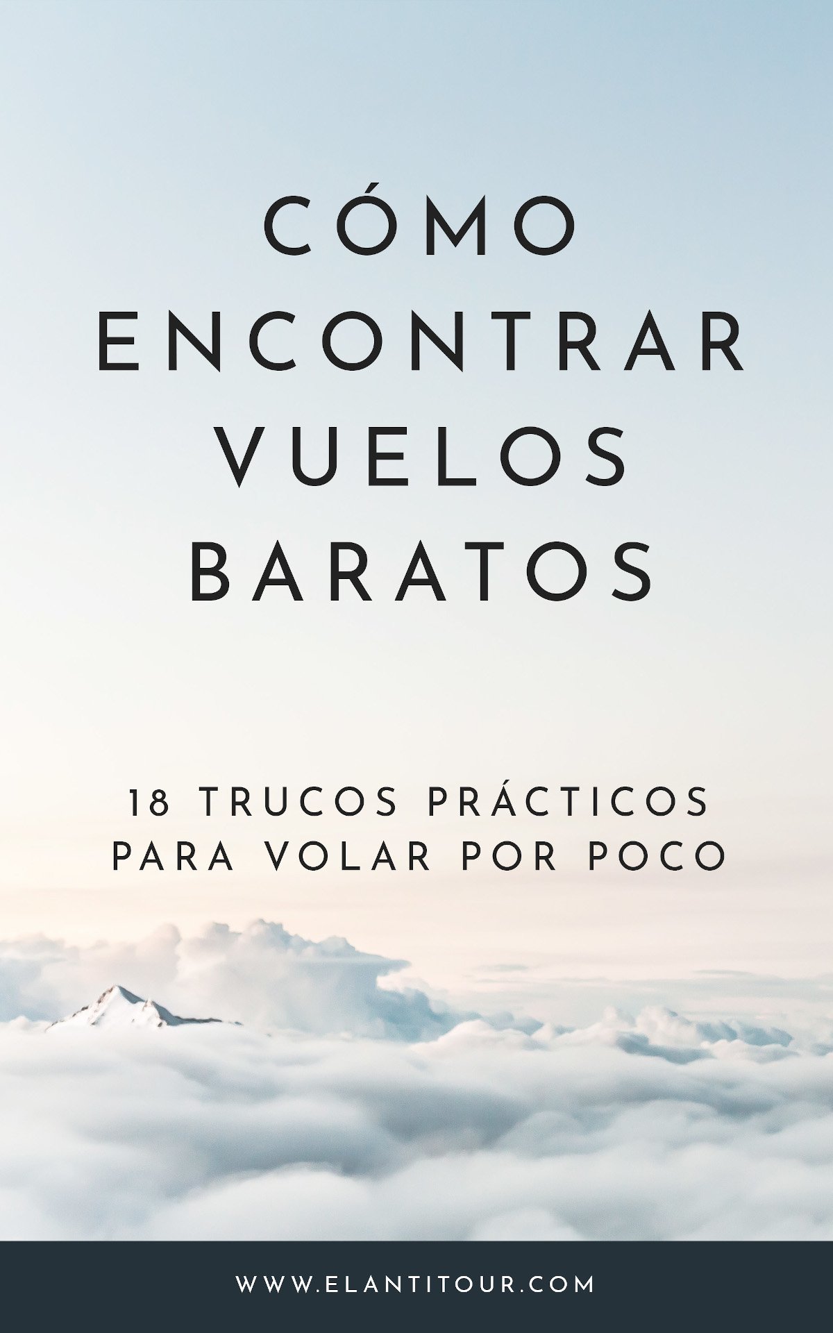 como encontrar vuelos baratos