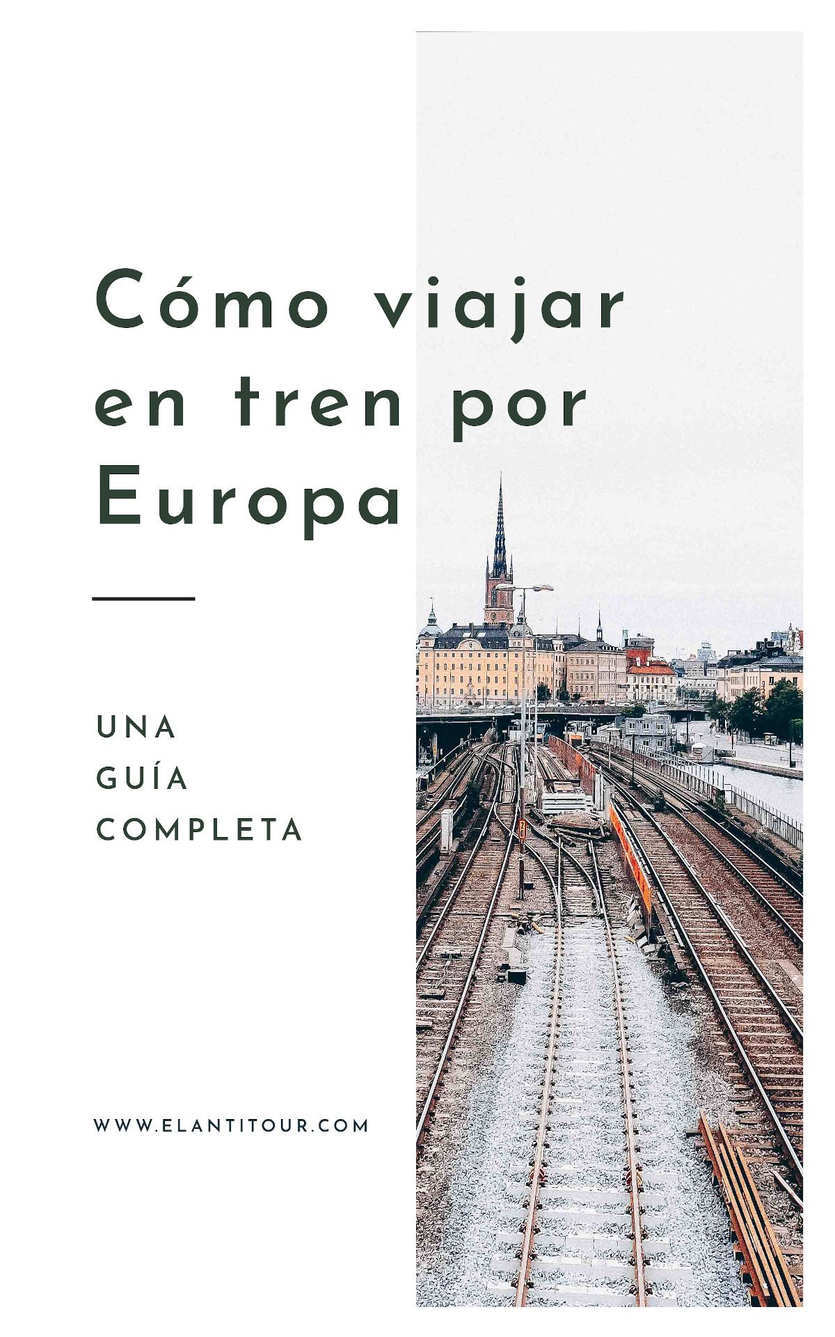 como viajar en tren por europa