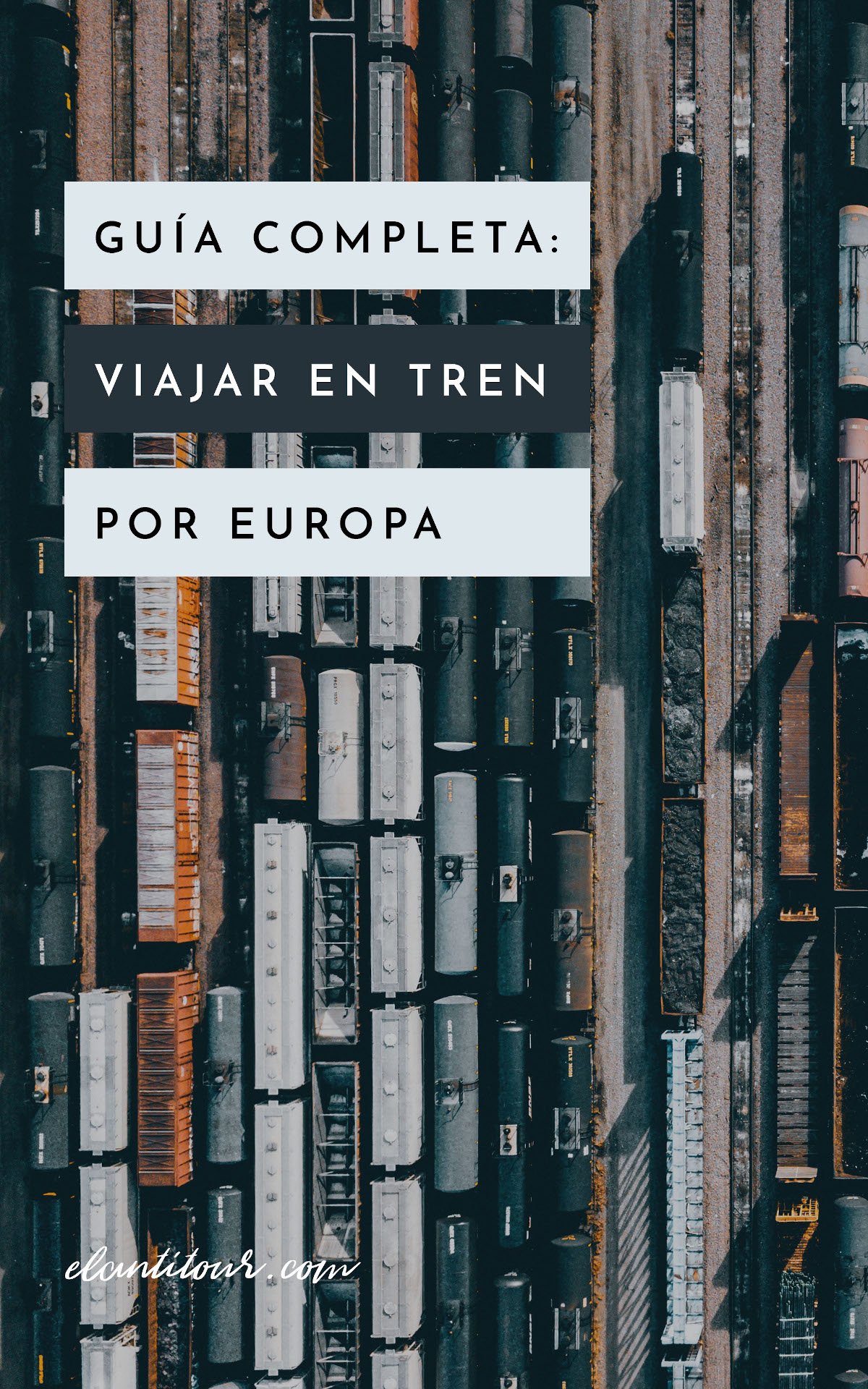 como viajar en tren por europa
