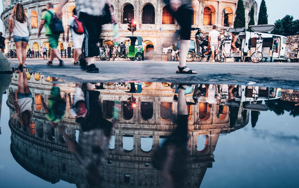 Como moverse en Roma