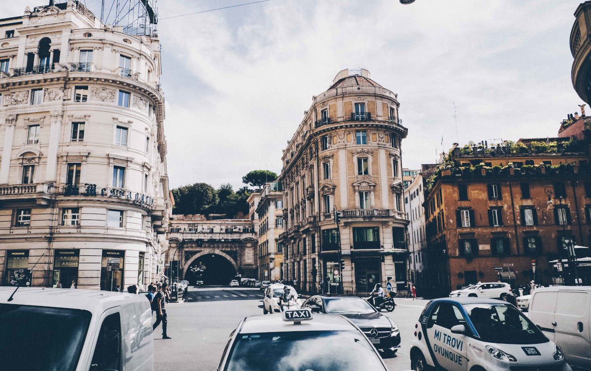 Como moverse en Roma