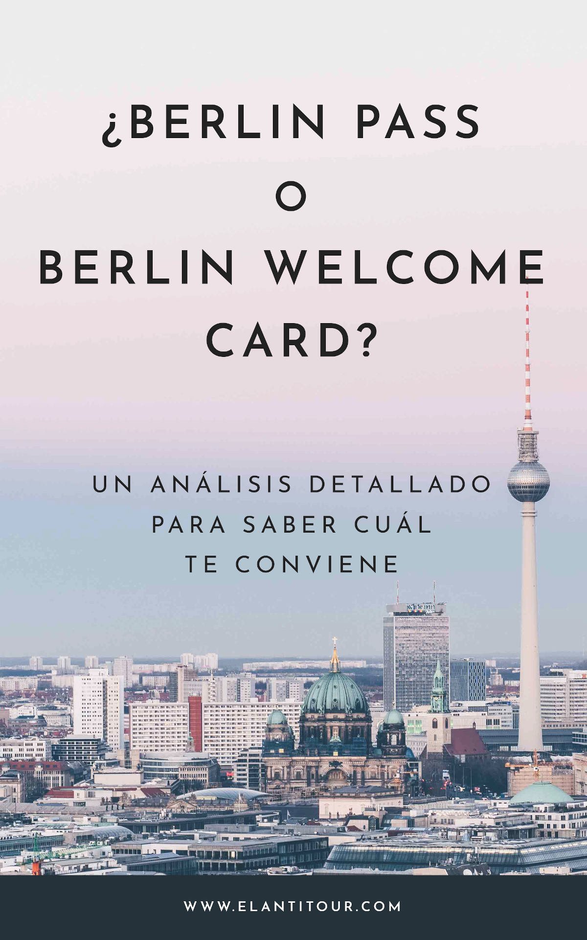 Berlin Pass o Berlin Welcome Card