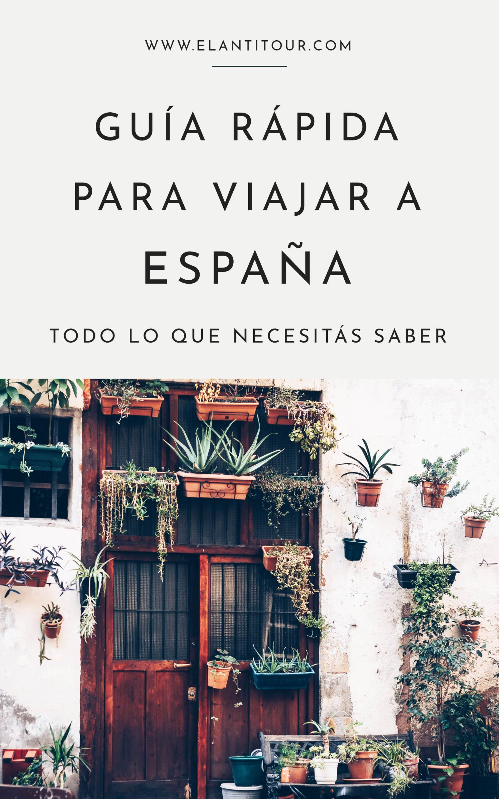 viajar a españa