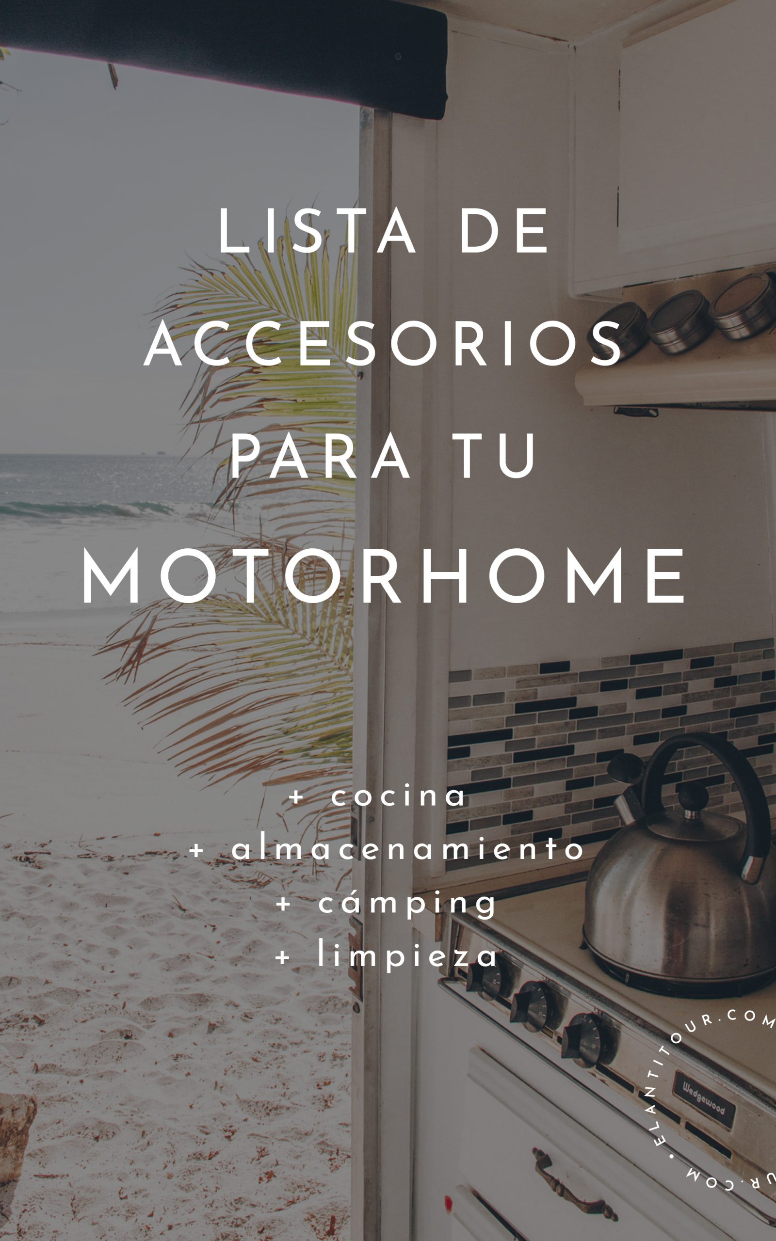 accesorios para motorhome