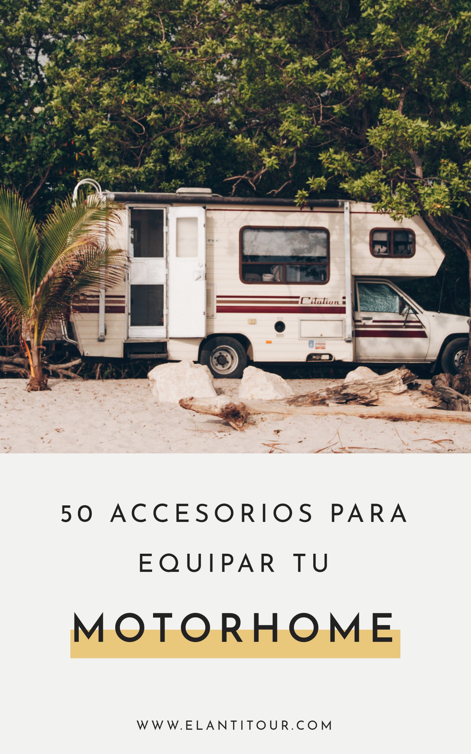 accesorios para motorhome