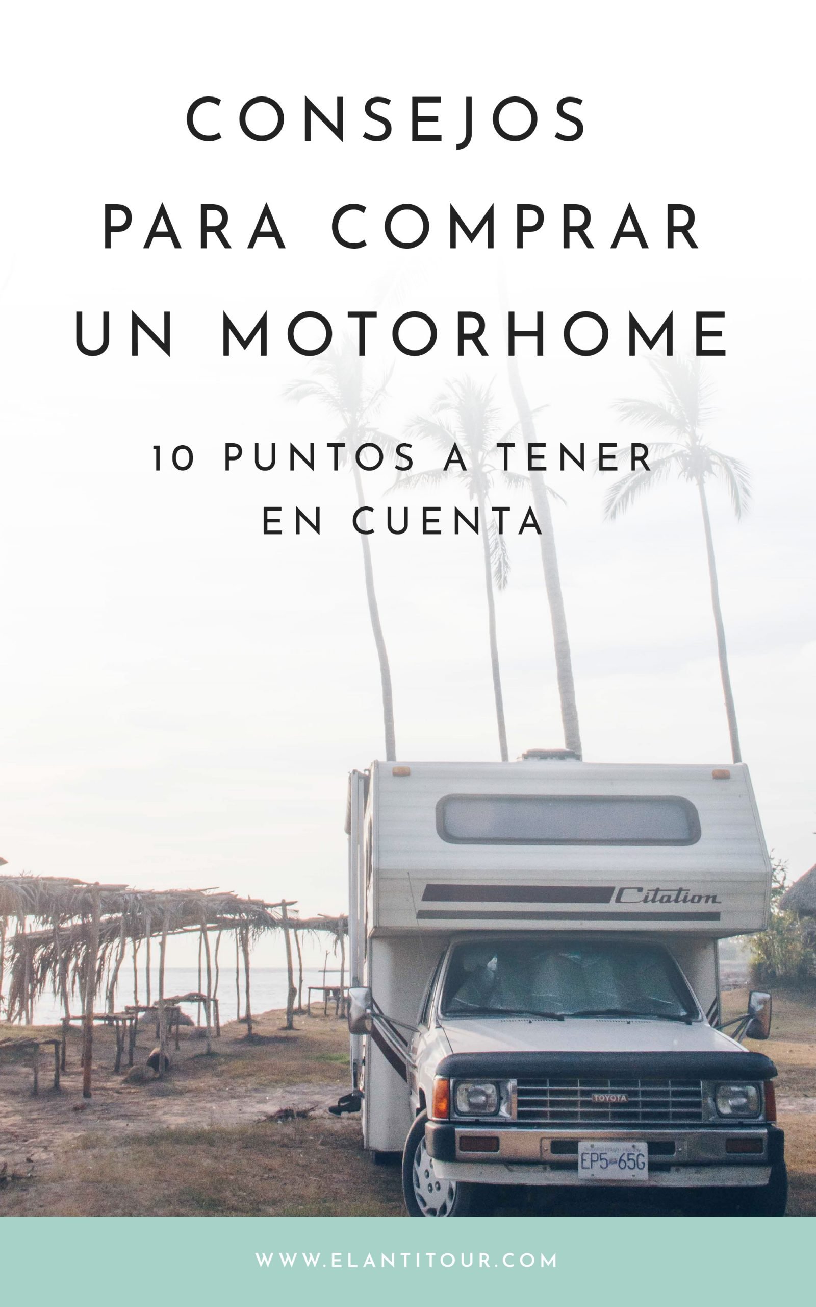 comprar un motorhome usado