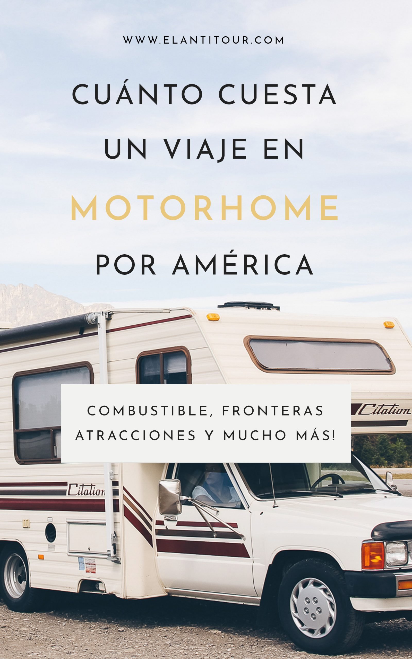 cuanto cuesta viajar en motorhome