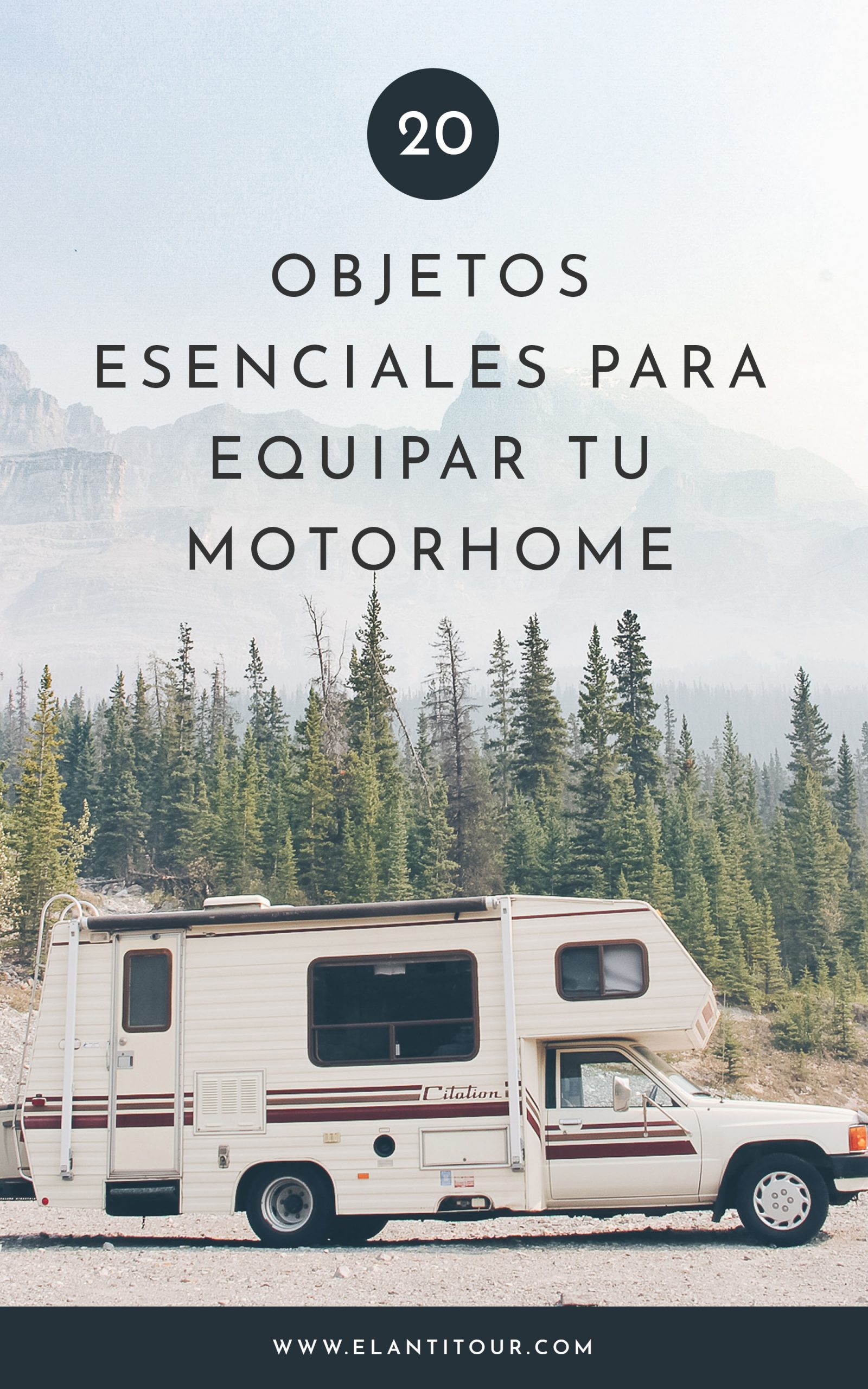 equipamiento para motorhome