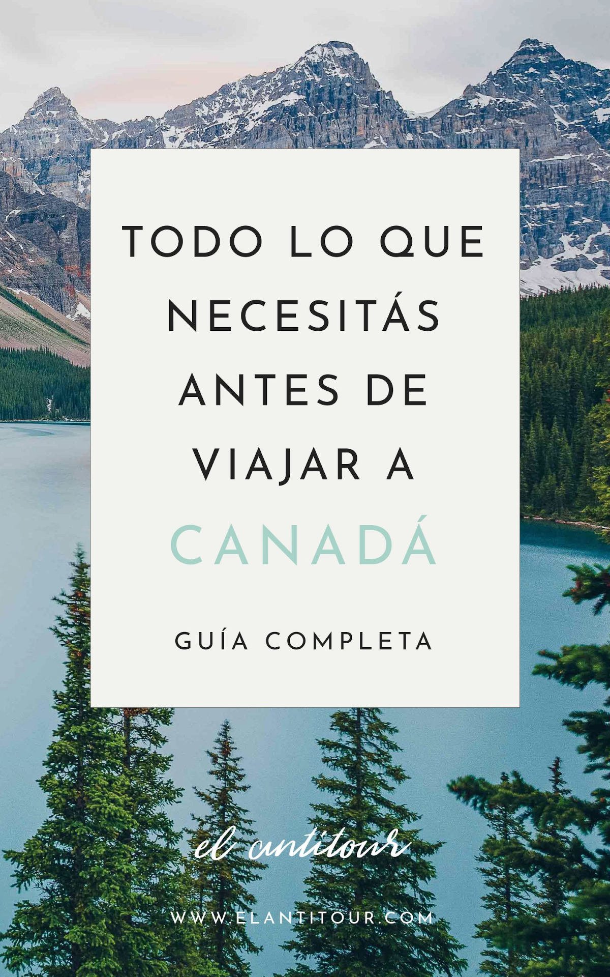 Viajar a Canadá