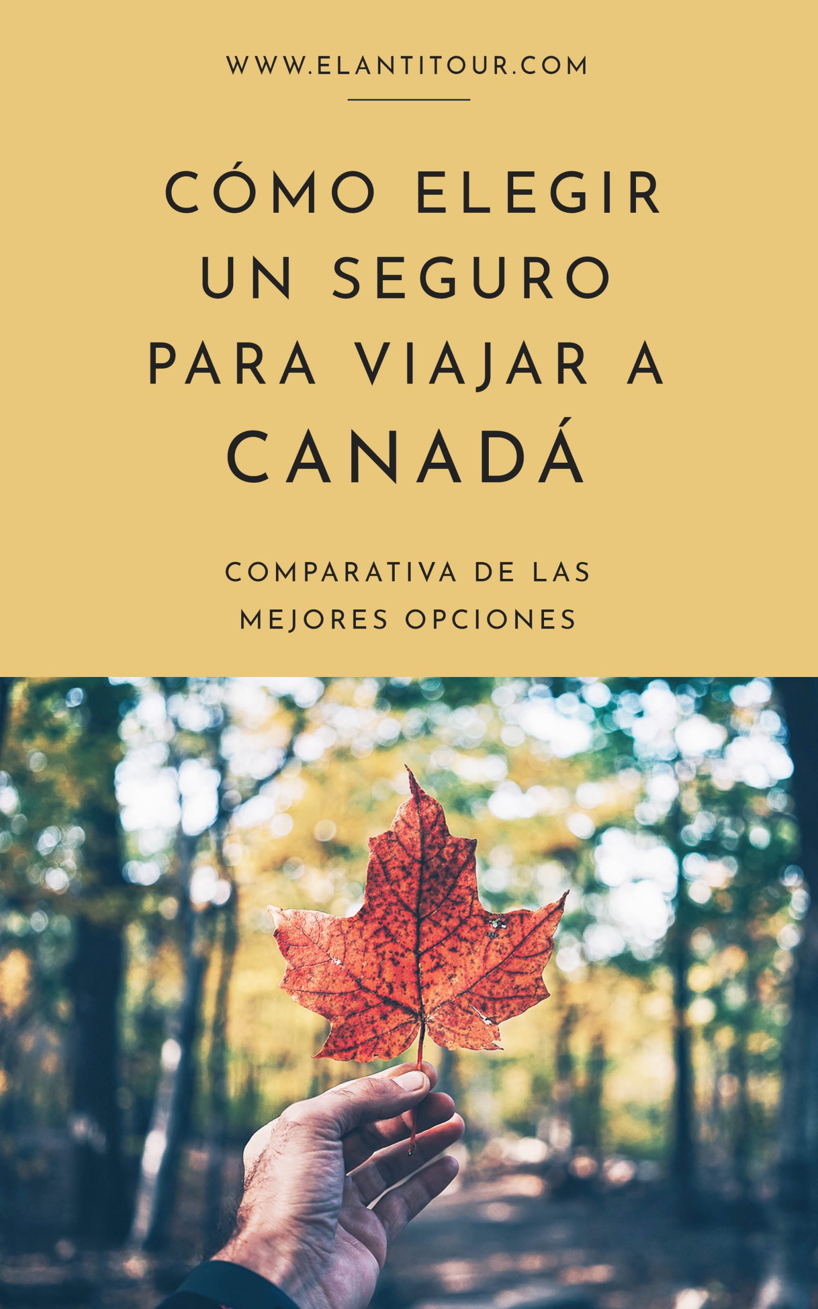 seguro de viaje para canadá